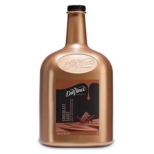 DaVinci Gourmet Chocolate Sauce, Chocolate, 128 Fl Oz