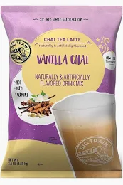 Big Train Vanilla Chai Tea Latte Beverage Mix  3.5 Lb