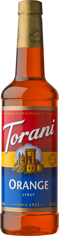 Torani Orange Flavoring Syrup  Drink Mix  Handcrafted Soda Flavoring  25.4 Oz