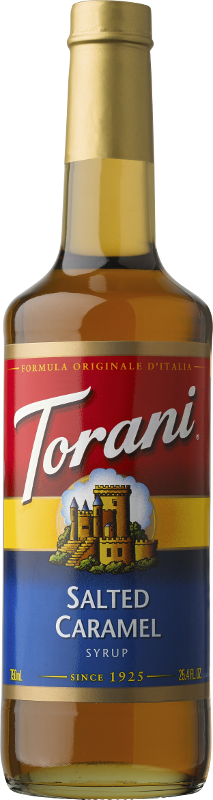 Torani Salted Caramel Flavoring Syrup  Coffee Flavoring  Drink Mix 25.4 Oz