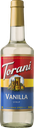 Torani Vanilla Flavoring Syrup  Coffee Flavoring  Drink Mix  25.4 Oz