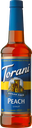 Torani Sugar Free Peach Flavoring Syrup  Tea Flavoring  Drink Mix  25.4 Oz