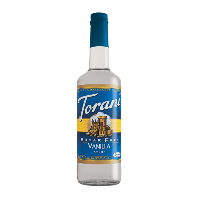 Torani Sugar Free Vanilla Syrup  Coffee Flavoring  Drink Mix  25.4oz