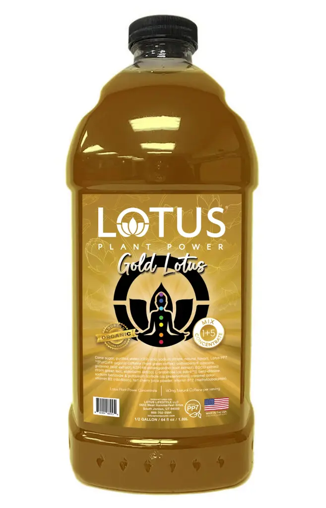 Gold Lotus Plant Based Energy Concentrate