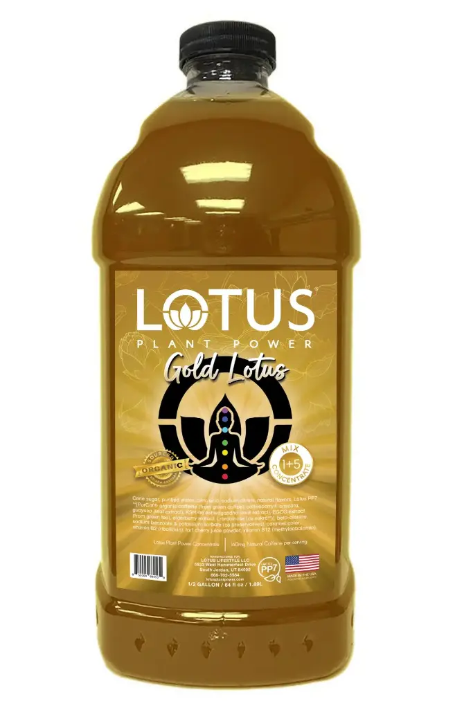 Gold Lotus Plant Based Energy Concentrate 64oz