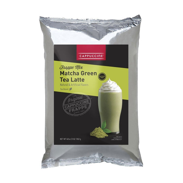 Cappuccine Frappe Mix (Matcha Green Tea) (3 pounds)