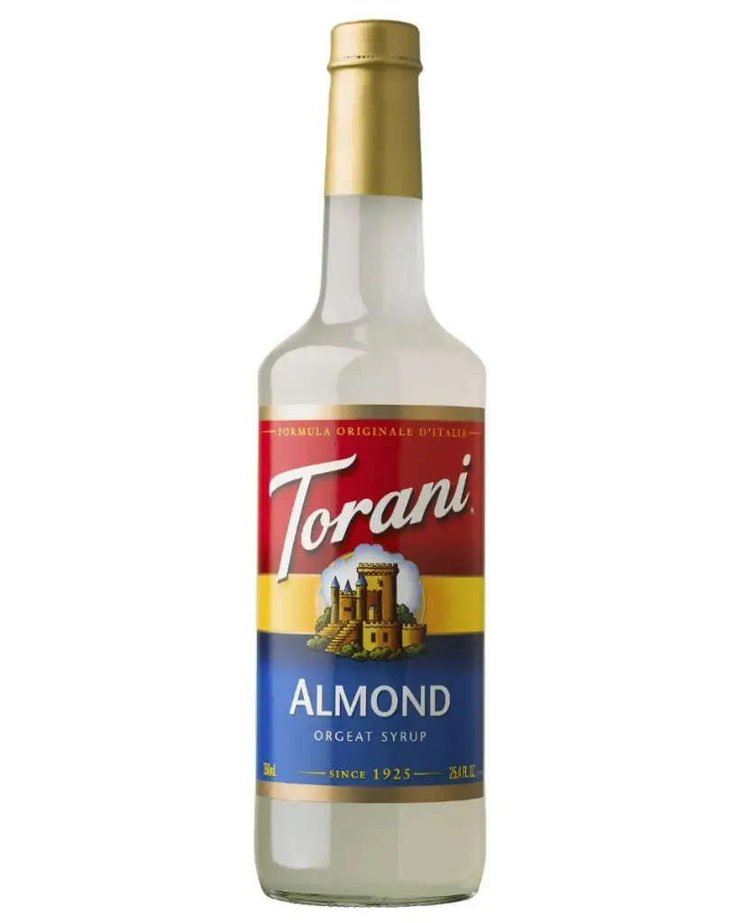 Torani Almond (Orgeat) Syrup- (750ML Bottle)