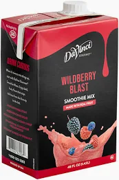 DaVinci Gourmet WildBerry Blast Real Fruit Smoothie Mix 48 Fl Oz