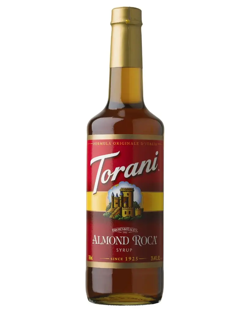 Torani Almond Roca Syrup (750ML Bottle)