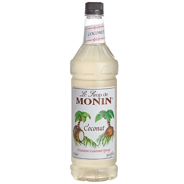 Monin Coconut Syrup 1-Liter