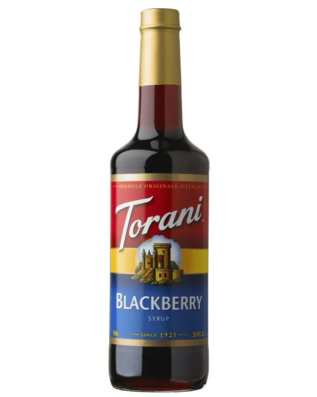 Torani Blackberry Syrup  (750ML Bottle)