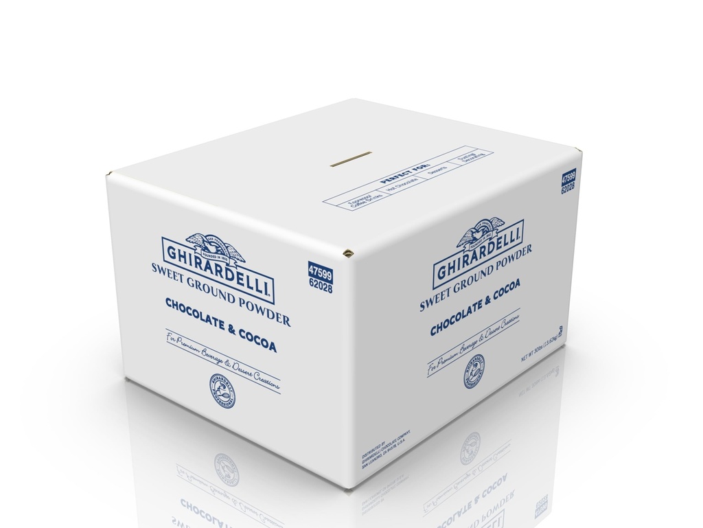 Ghirardelli Sweet Ground Chocolate & Cocoa Powder 30 lb