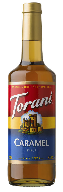 Torani Caramel Syrup (750ML Bottle)