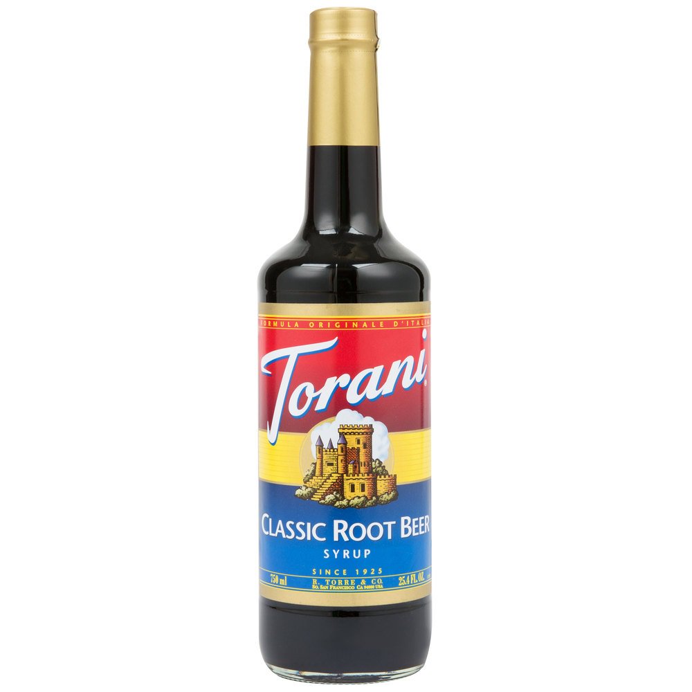 Torani Classic Root Beer Syrup (750ML Bottle)