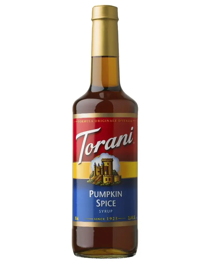 Torani Pumpkin Spice Syrup (750ML Bottle)