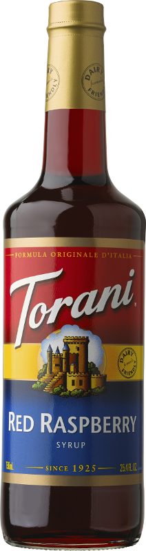 Torani Red Raspberry Syrup (750ML Bottle)