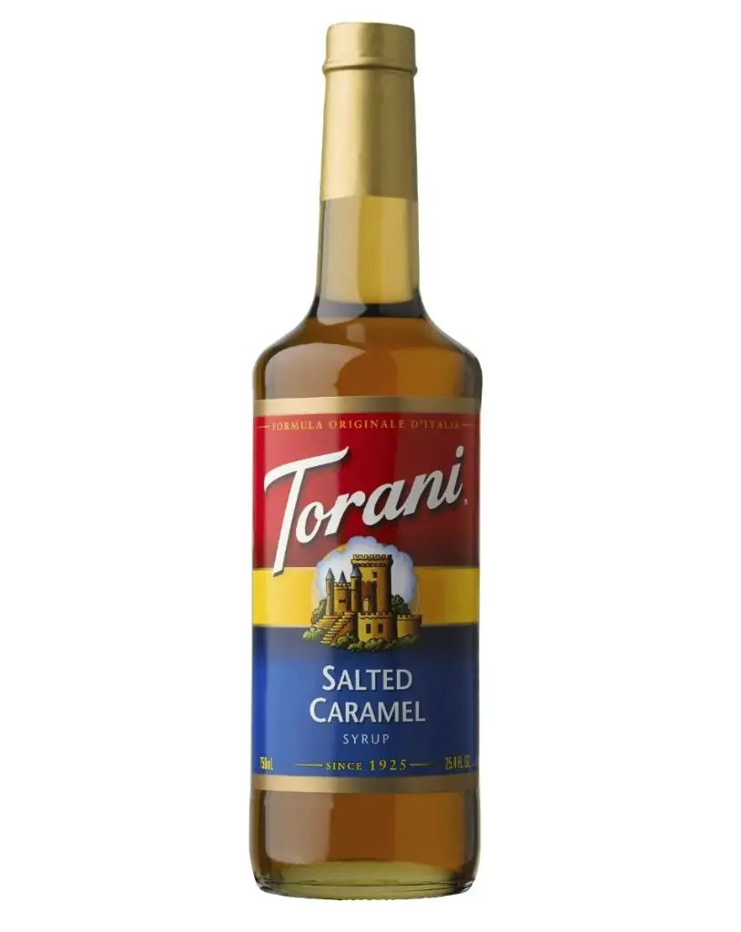 Torani Salted Caramel Syrup (750ML Bottle)