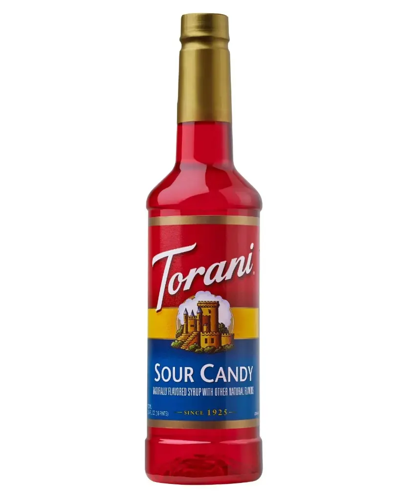 Torani Sour Candy Syrup (750ML Bottle)