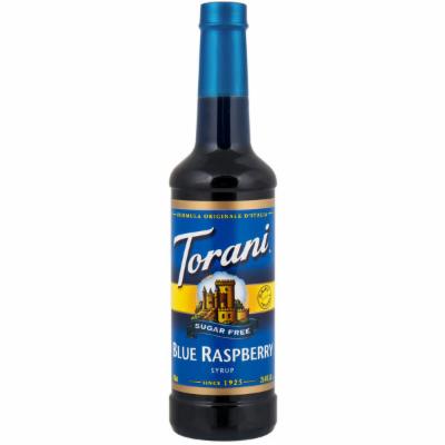 Torani Sugar Free Blue Raspberry Syrup (750ML Bottle)