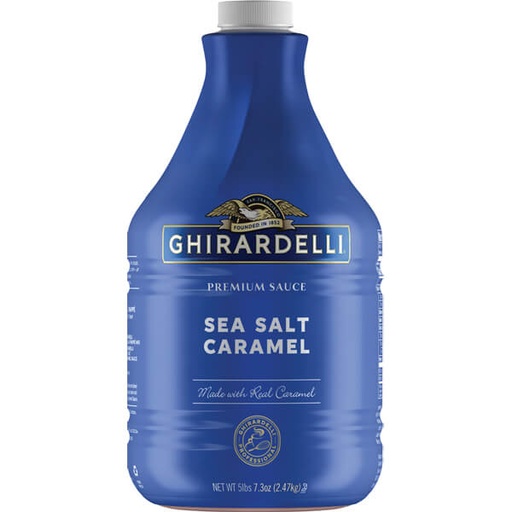 Ghirardelli Sea Salt Caramel Premium Sauce 5lb 7.3oz