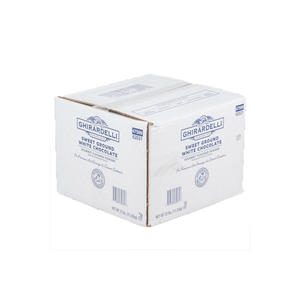 Ghirardelli Sweet Ground White Chocolate Powder 25lbs