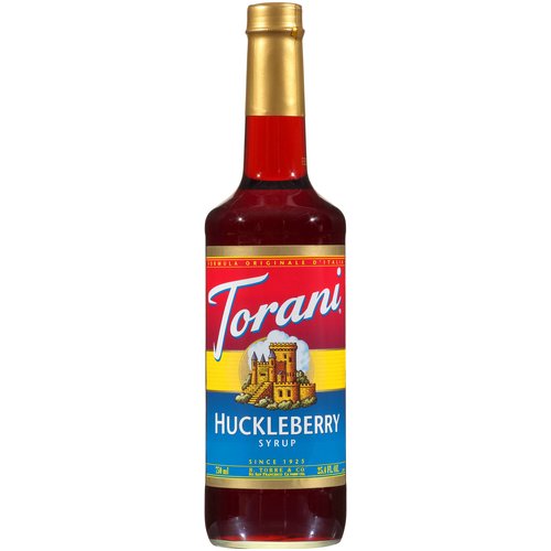 Torani Huckleberry Syrup (750ML Bottle)