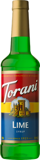 Torani Lime Syrup (750ML Bottle)