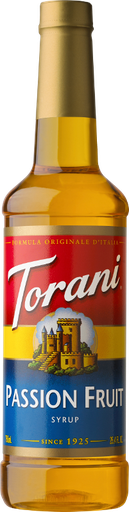 Torani Passion Fruit Syrup (750ML Bottle)