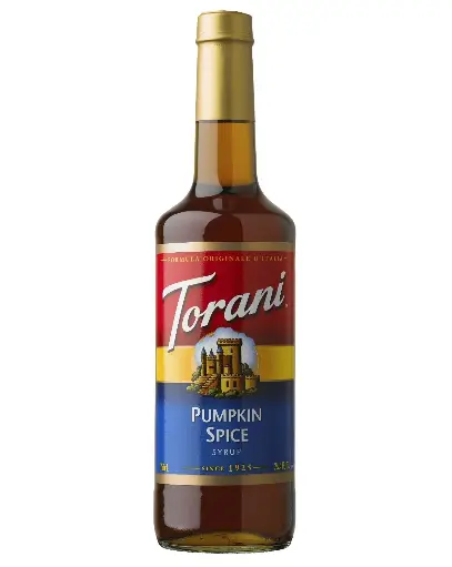 Torani Pumpkin Spice Syrup (750ML Bottle)