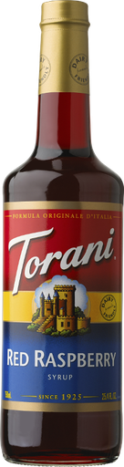 Torani Red Raspberry Syrup (750ML Bottle)