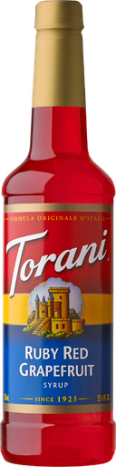 Torani Ruby Red Grapefruit Syrup (750ML Bottle)