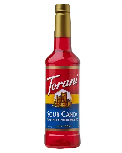 Torani Sour Candy Syrup (750ML Bottle)