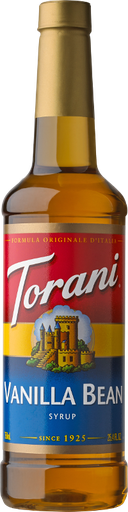 Torani Vanilla Bean Syrup (750ML Bottle)