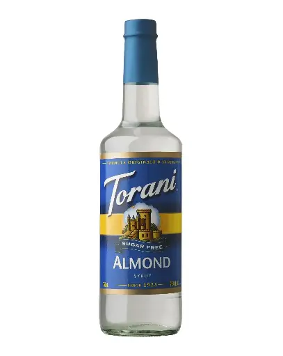 Torani Sugar Free Almond Syrup (750ML Bottle)