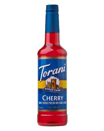 Torani Sugar Free Cherry Syrup (750ML Bottle)