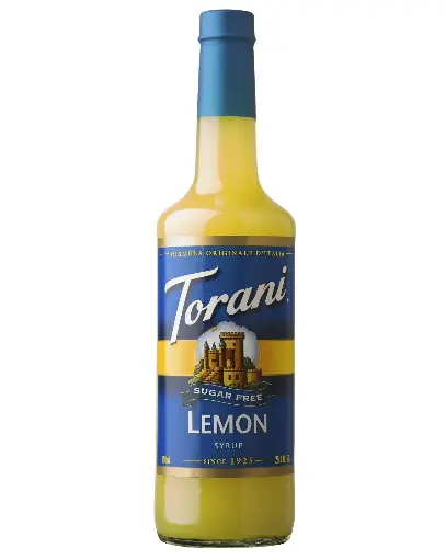 Torani Sugar Free Lemon Syrup (750ML Bottle)